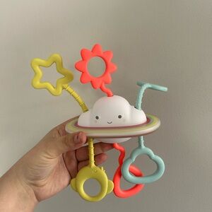 Skip hop cloud pull teether toy